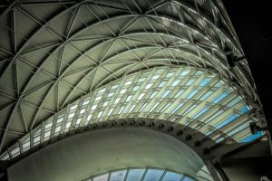 curved skylight