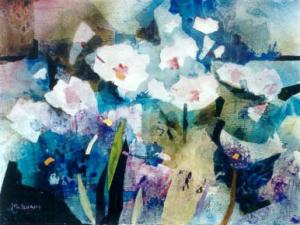 Frances H. McIlvain - Watercolor and Collage (In Memoriam)