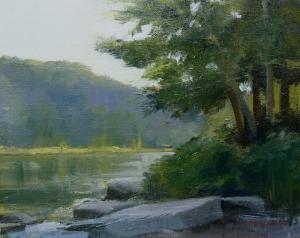 024 anthony migliaccio painting downstream