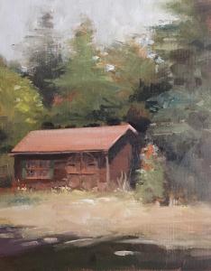 062 anthony migliaccio painting hidden barn